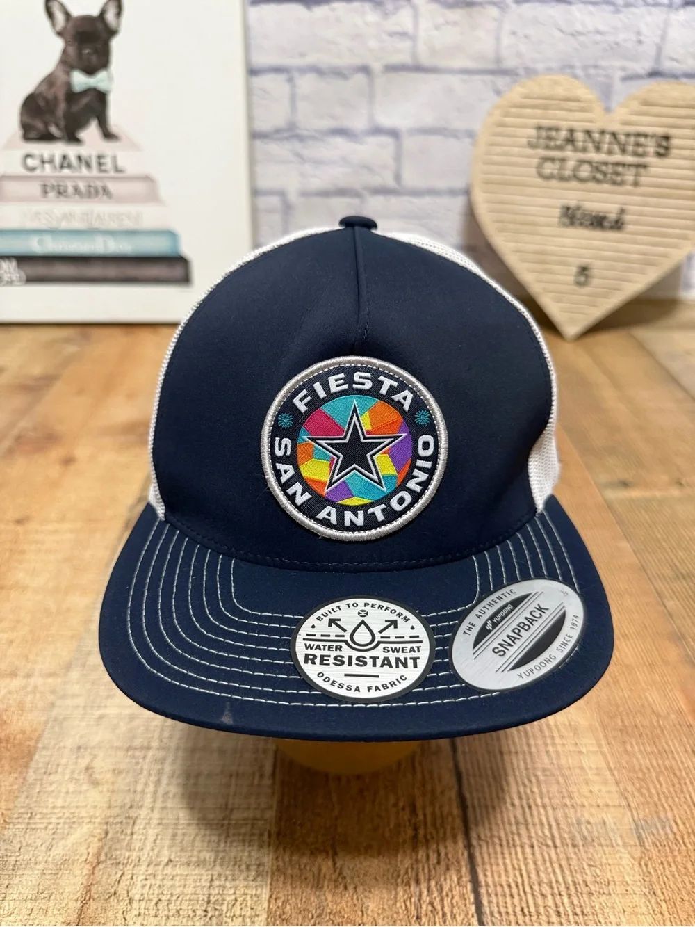 Men's HOOey Navy Dallas Cowboys Fiesta Circle Patch Snapback Hat